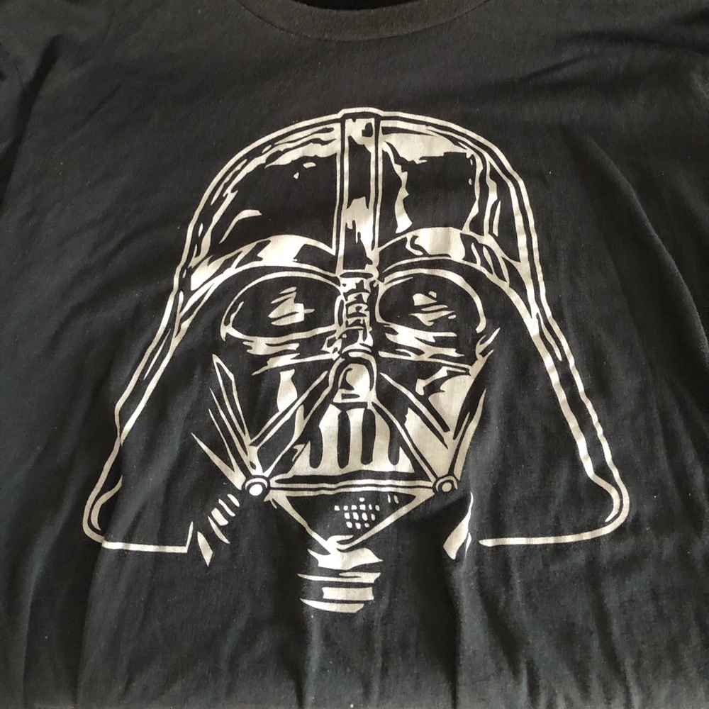 Black Death Vader shirt.